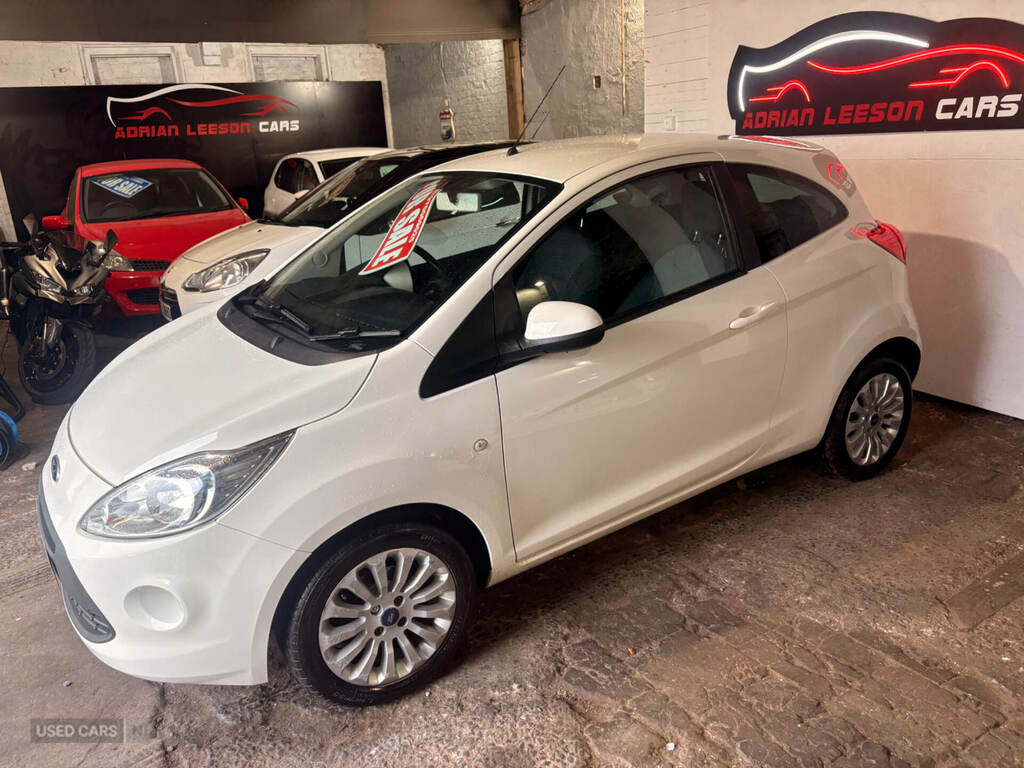 Ford KA 1.2 Zetec Start Stop White