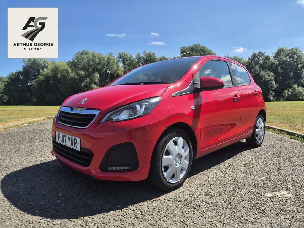 Peugeot 108 1.0 Active Hatchback Euro 6 68 PJ17YWR Red #2