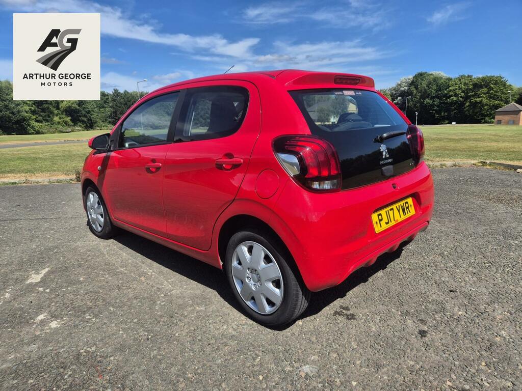 Peugeot 108 1.0 Active Hatchback Euro 6 68 PJ17YWR Red #4