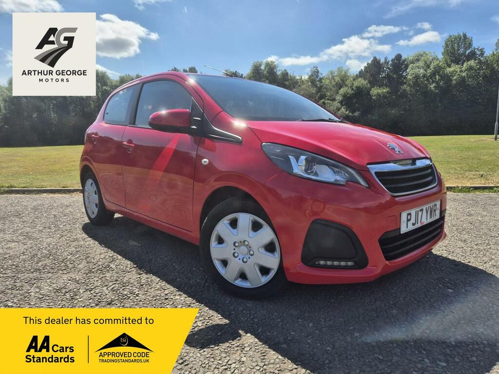 Peugeot 108 1.0 Active Hatchback Euro 6 68 PJ17YWR Red