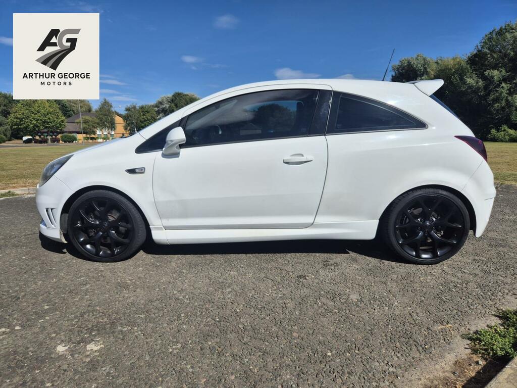 Vauxhall Corsa Vxr White #4
