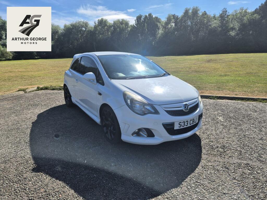 Vauxhall Corsa Vxr White #6