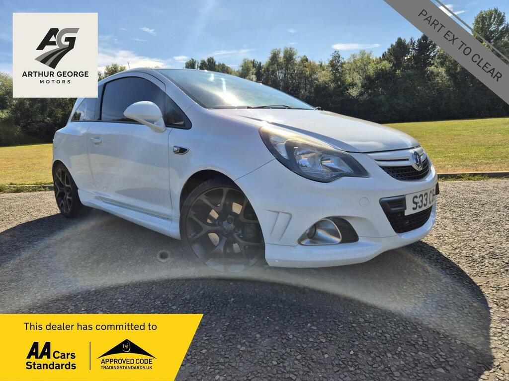Vauxhall Corsa Vxr White