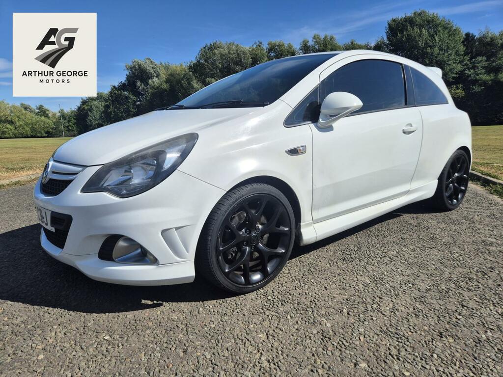 Vauxhall Corsa Vxr White #2
