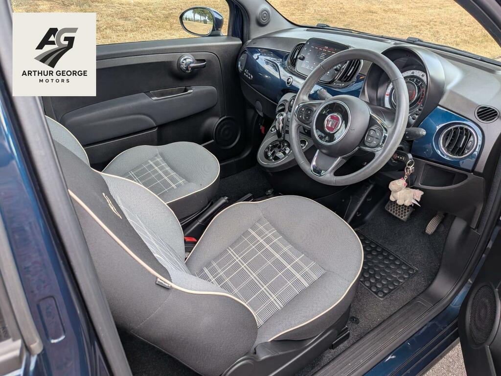 Fiat 500 Lounge Blue #2