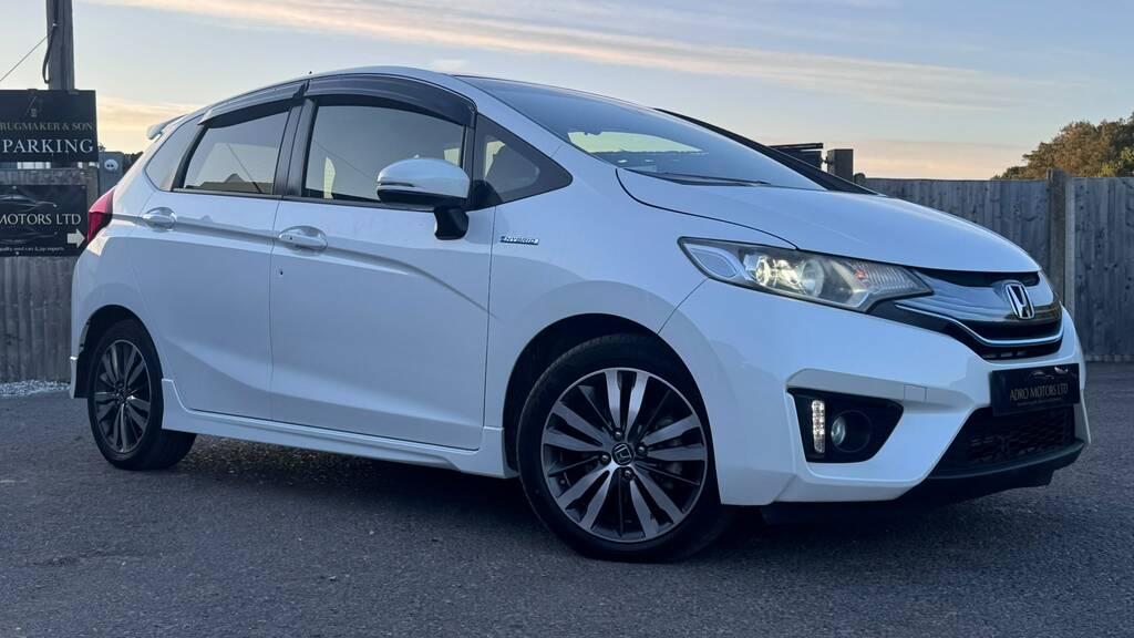Honda Fit Hatchback White #3