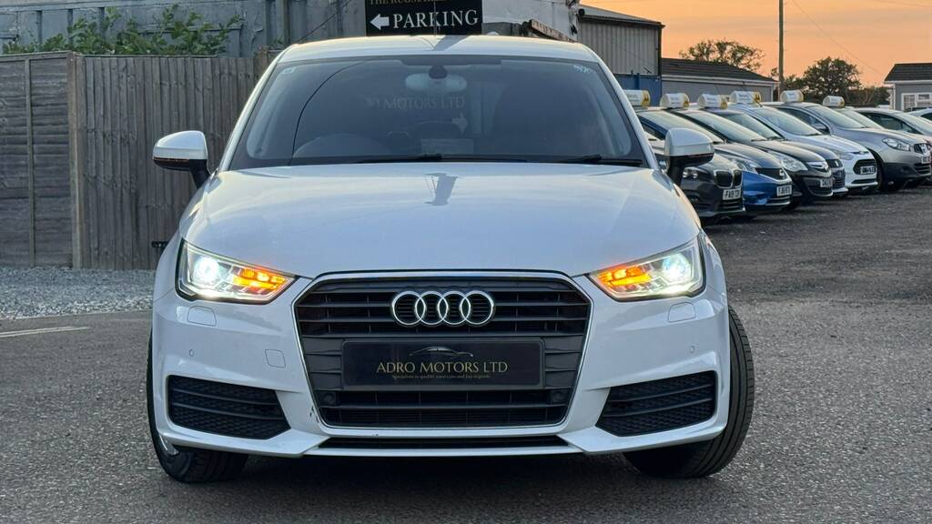 Audi A1 Hatchback  White #3