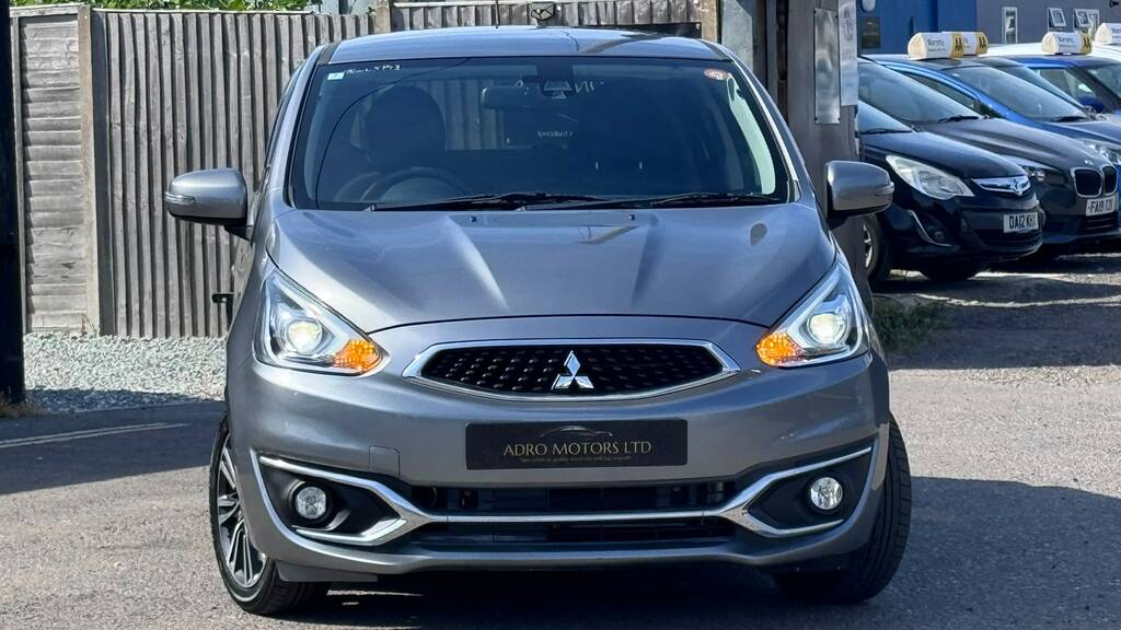 Mitsubishi Mirage Hatchback Silver #3