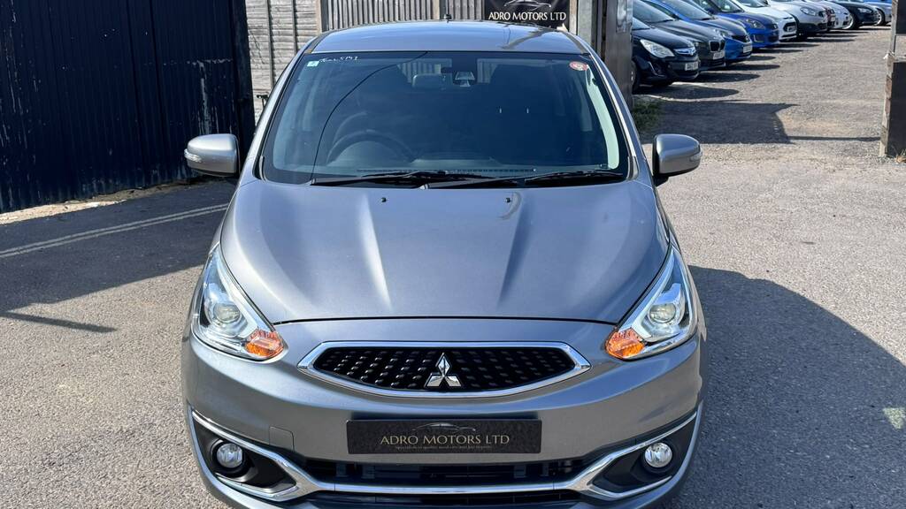 Mitsubishi Mirage Hatchback Silver #4