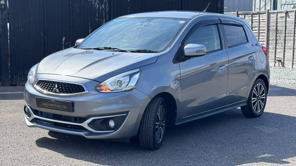 Mitsubishi Mirage Hatchback Silver #5