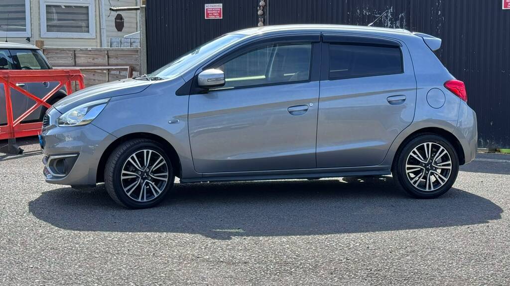 Mitsubishi Mirage Hatchback Silver #6