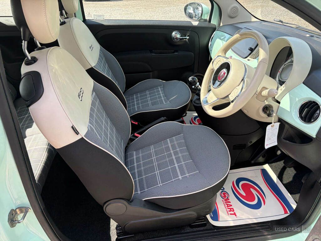 Fiat 500 1.2 Lounge Green #6