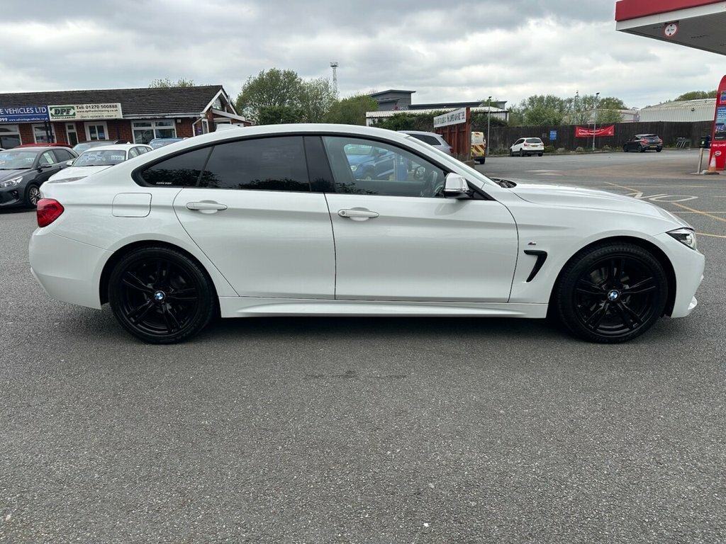 BMW 4 Series Gran Coupe 2L M Sport White #2