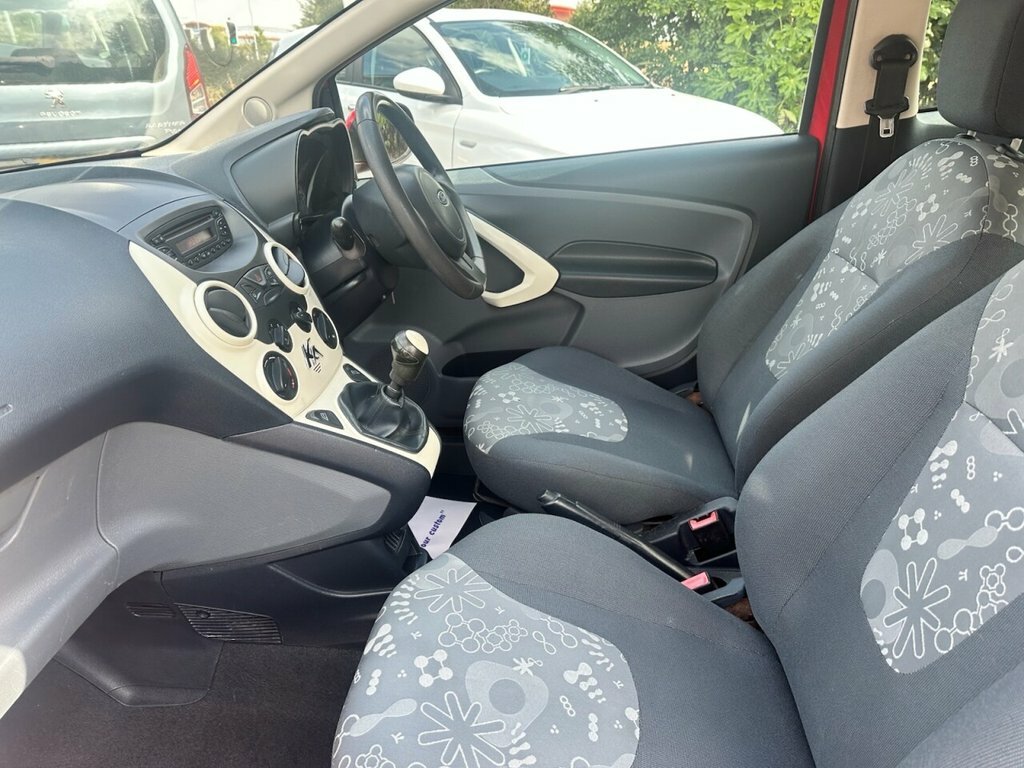 Ford KA 1.2 Zetec Hatchback Euro 5 Ss White #9