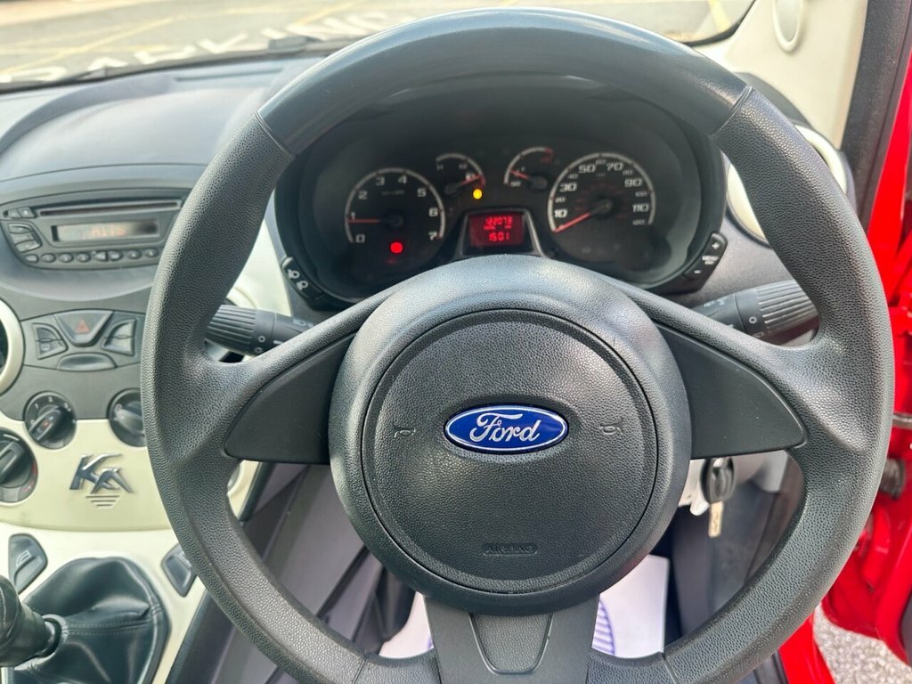 Ford KA 1.2 Zetec Hatchback Euro 5 Ss White #16
