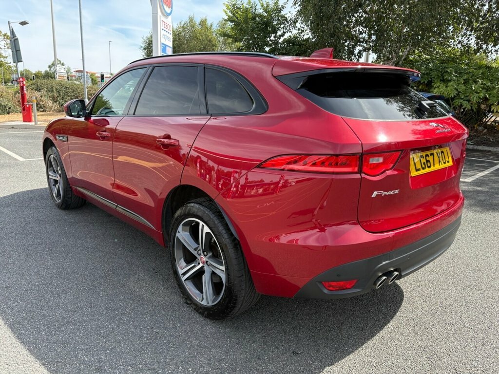 Jaguar F-Pace 2L R-sport Red #6