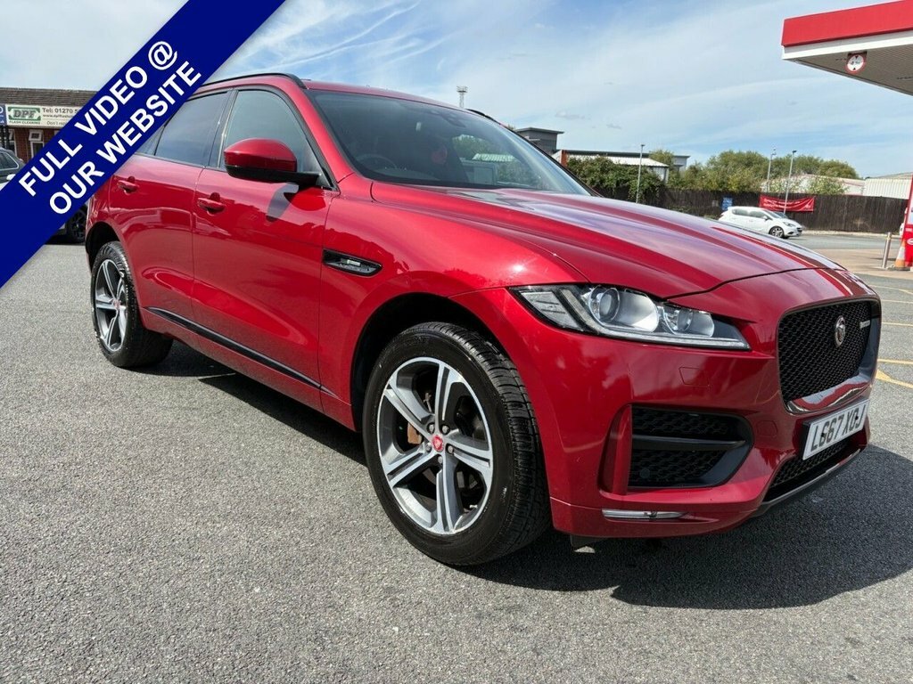 Jaguar F-Pace 2L R-sport Red #2