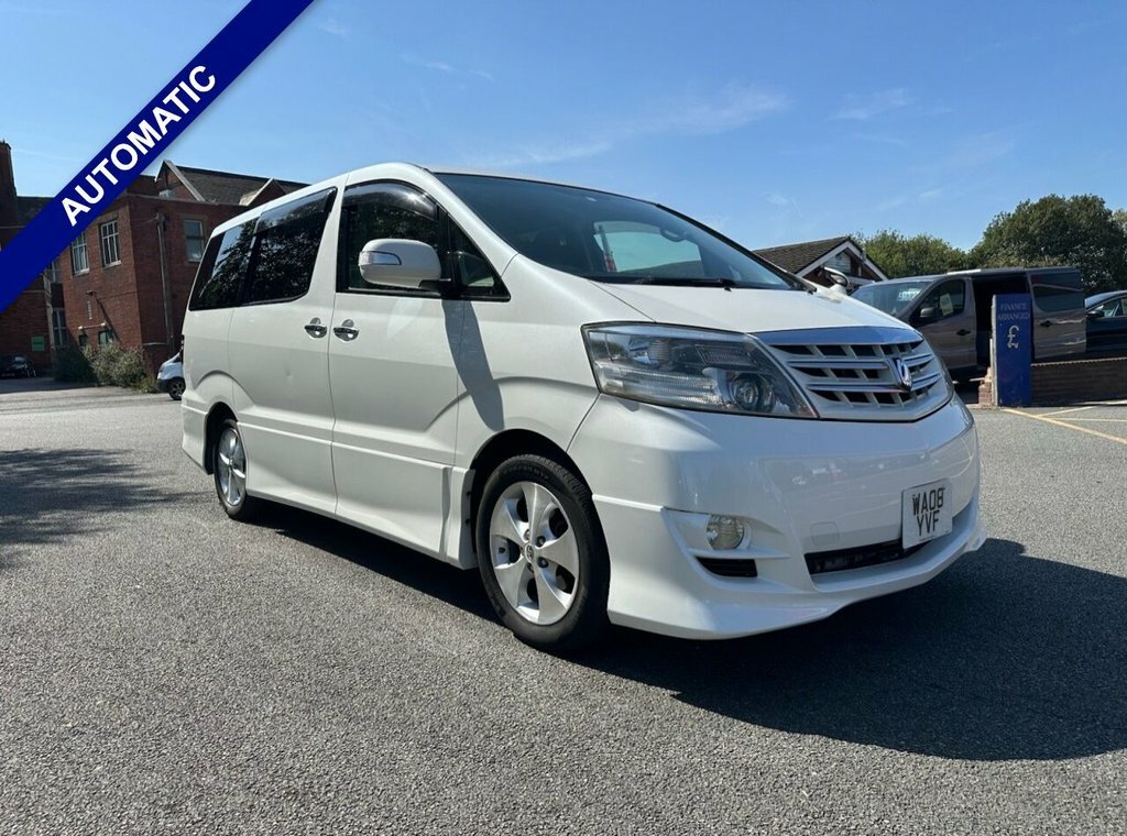 Toyota Alphard Mpv White