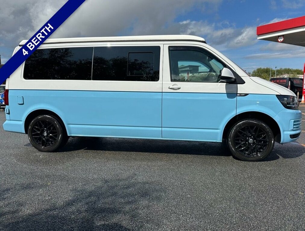 Volkswagen Campervan Panel Van Blue #2
