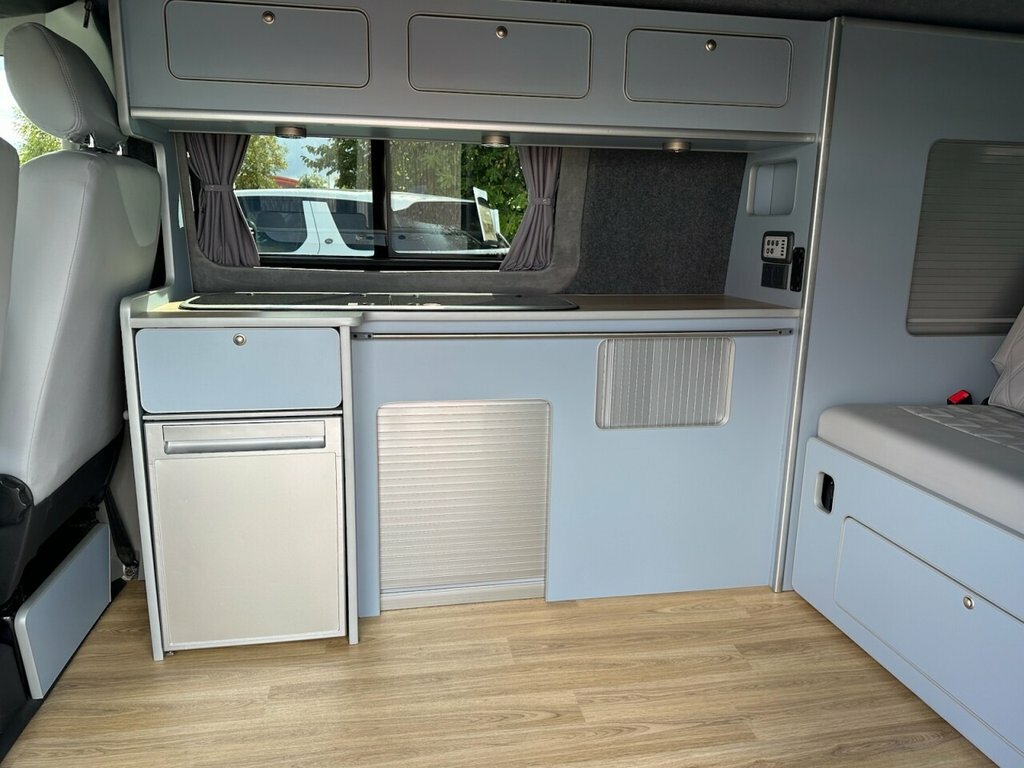 Volkswagen Campervan Panel Van Blue #14