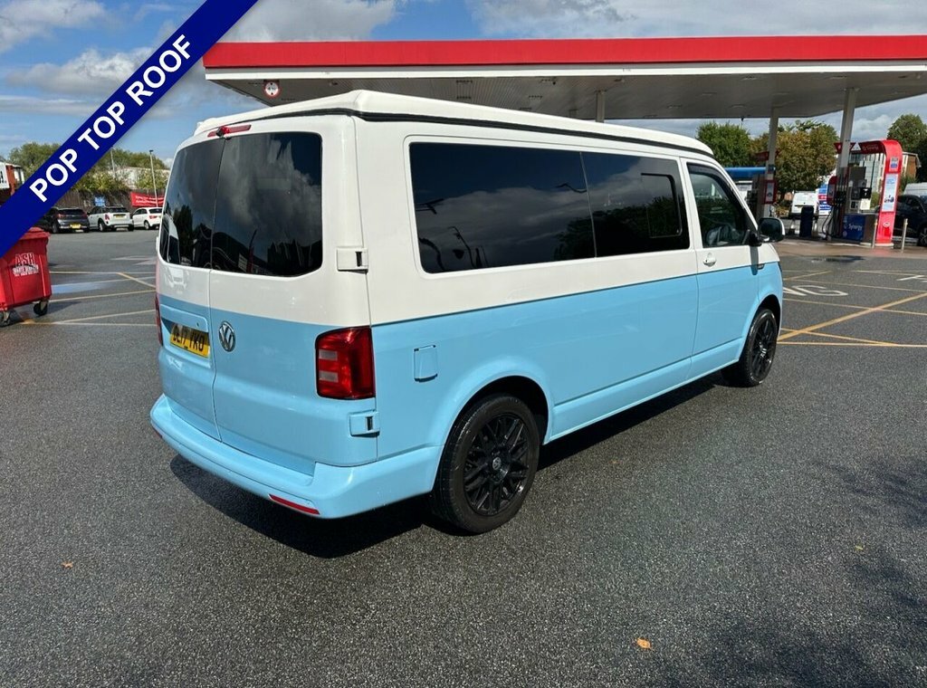 Volkswagen Campervan Panel Van Blue #3