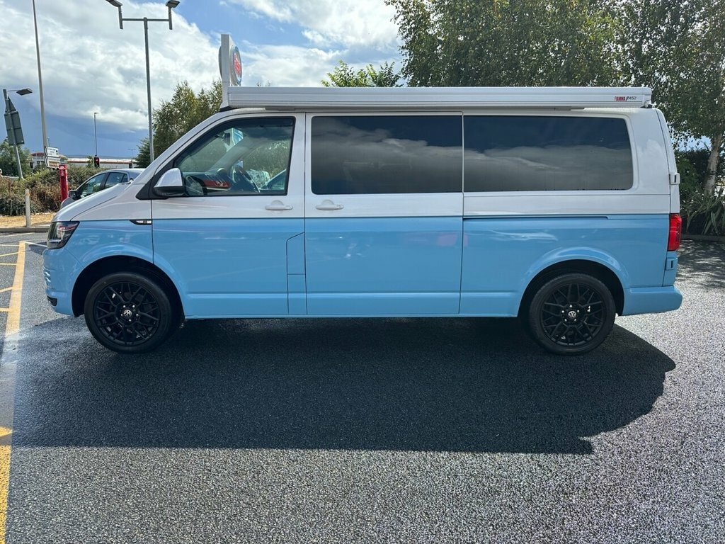 Volkswagen Campervan Panel Van Blue #6