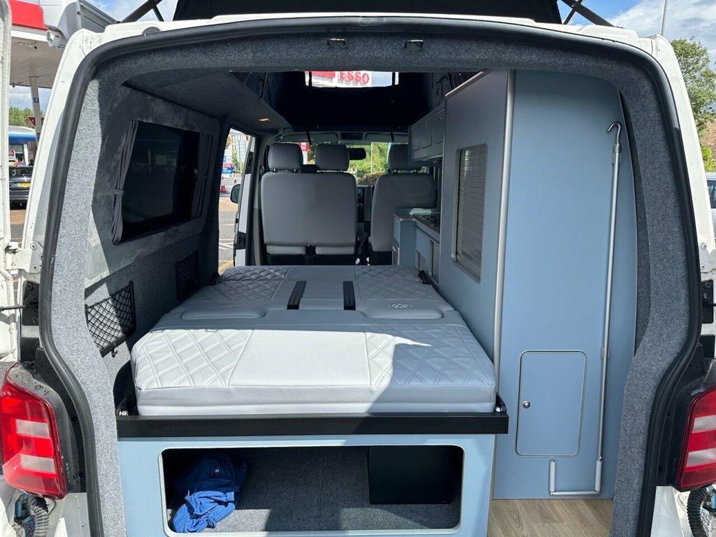 Volkswagen Campervan Panel Van Blue #22