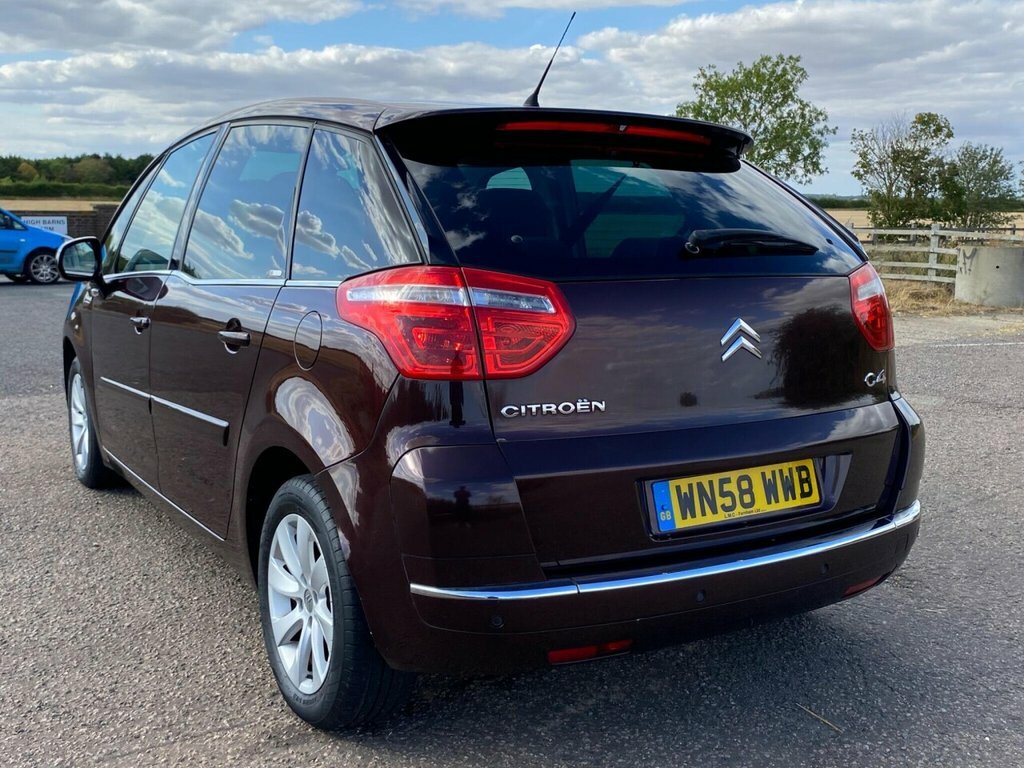 Citroen C4 Picasso Mpv 1.6 Hdi Vtr Euro 4 200909 Blue #9
