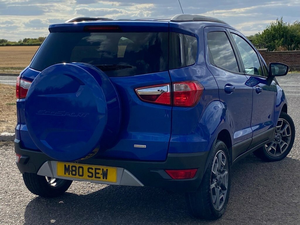 Ford Ecosport Suv Blue #4