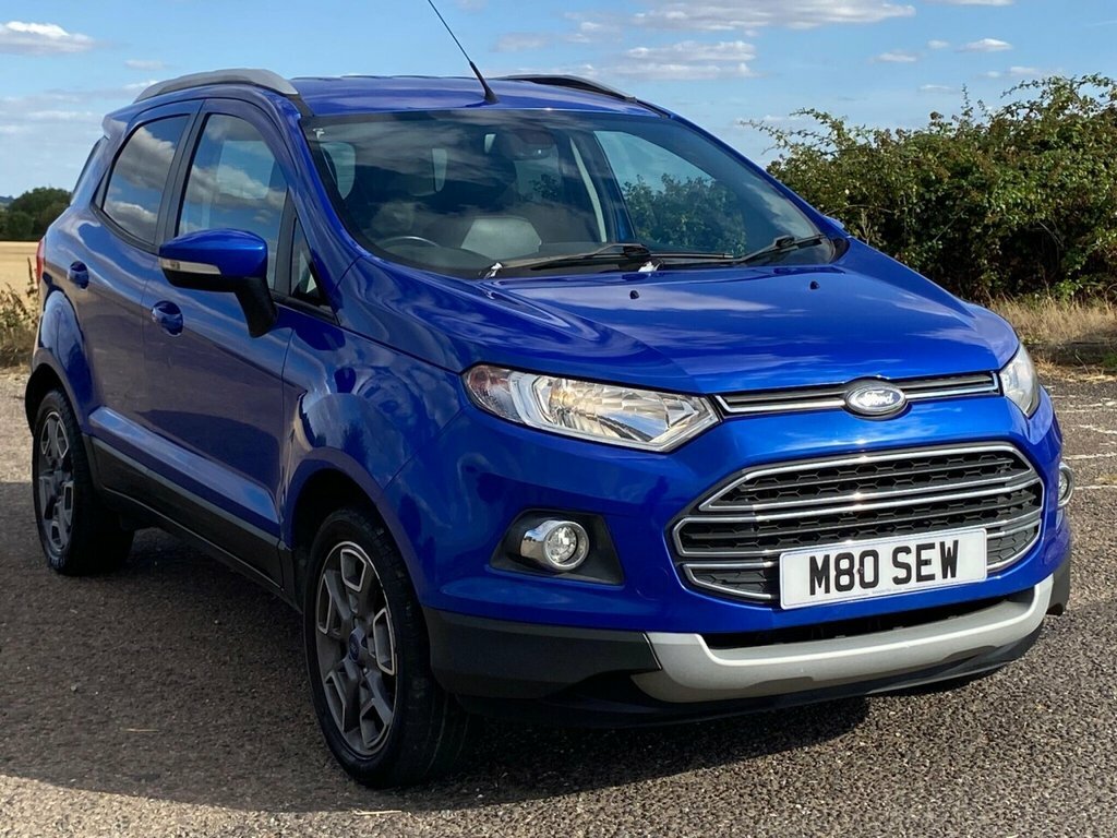 Ford Ecosport Suv Blue #5