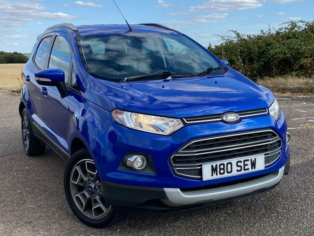 Ford Ecosport Suv Blue