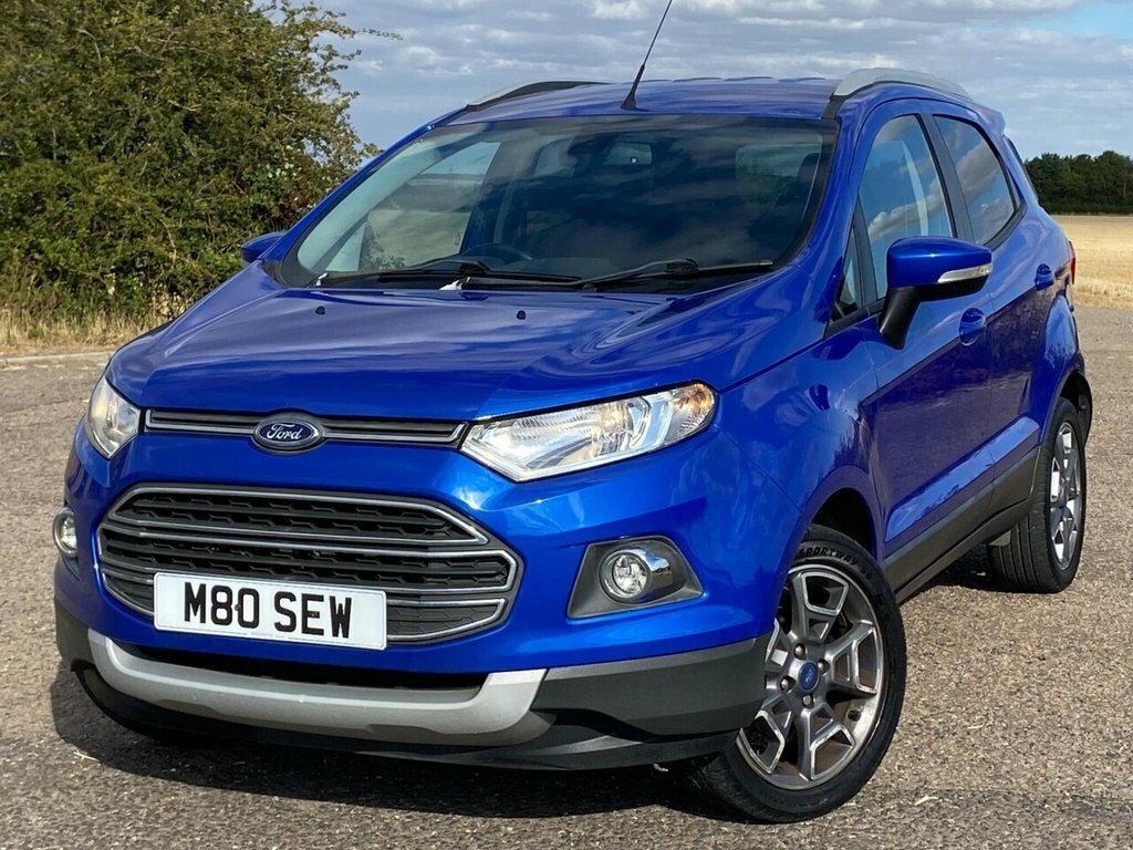Ford Ecosport Suv Blue #3