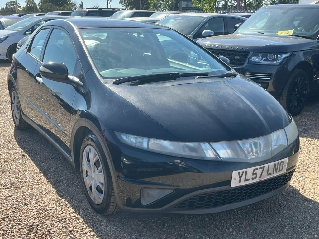 Honda Civic Hatchback Black #6