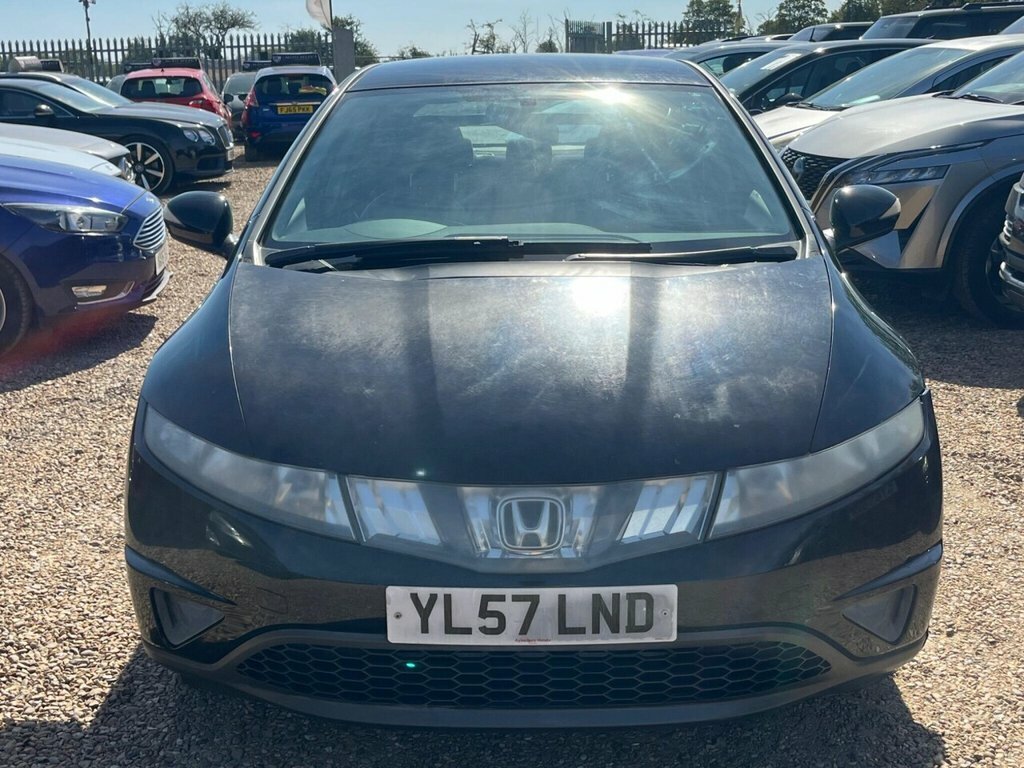 Honda Civic Hatchback Black #2