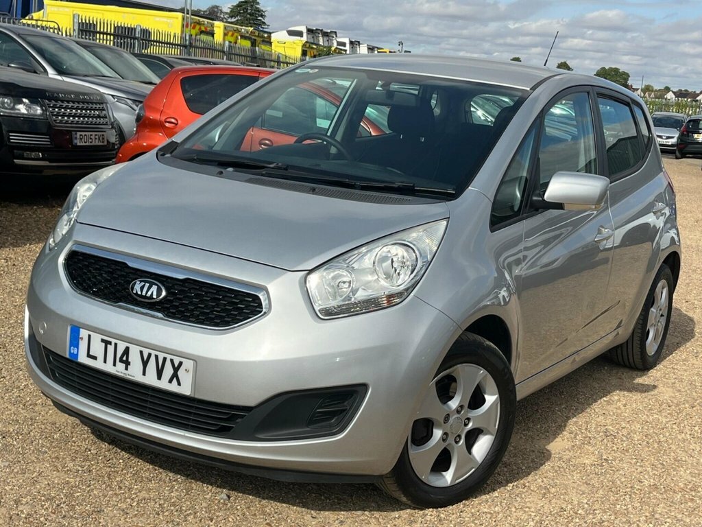 Kia Venga 1.6 3 Mpv Euro 5 Sat Nav 123 Bh Silver #9