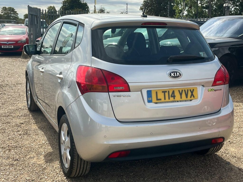 Kia Venga 1.6 3 Mpv Euro 5 Sat Nav 123 Bh Silver #14