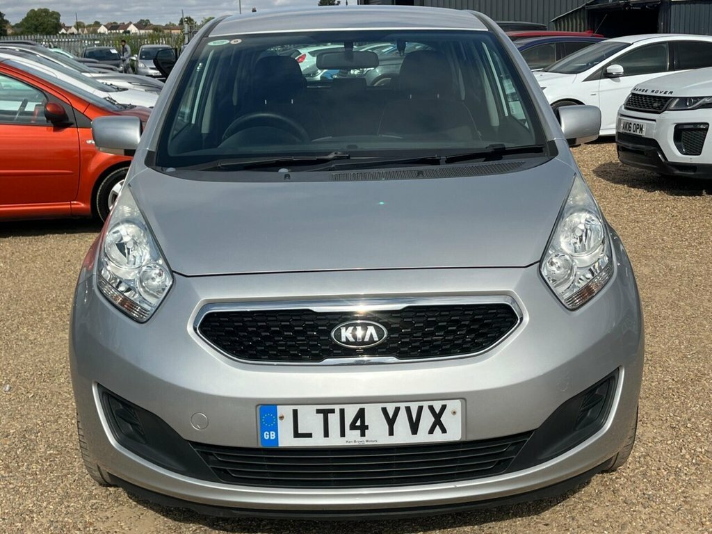 Kia Venga 1.6 3 Mpv Euro 5 Sat Nav 123 Bh Silver #8