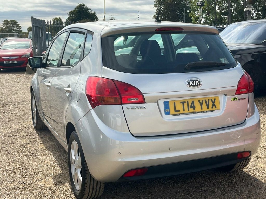 Kia Venga 1.6 3 Mpv Euro 5 Sat Nav 123 Bh Silver #13