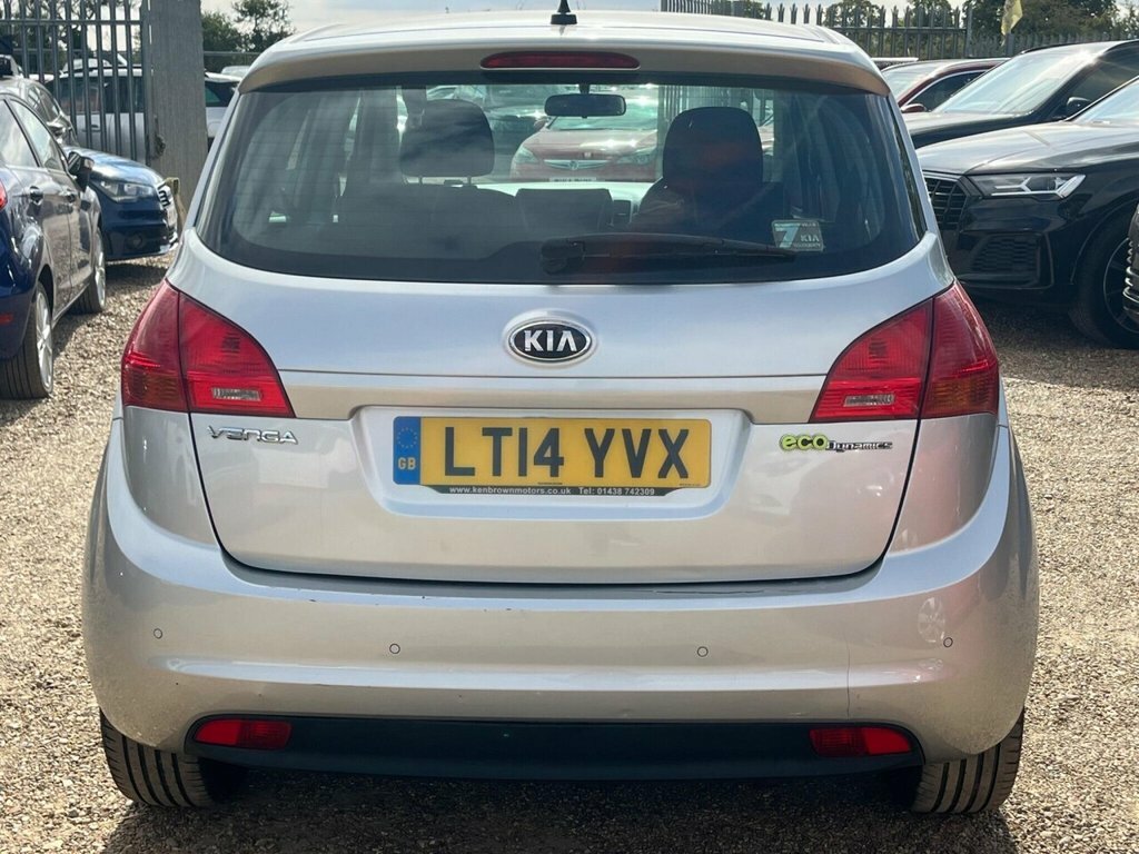 Kia Venga 1.6 3 Mpv Euro 5 Sat Nav 123 Bh Silver #16