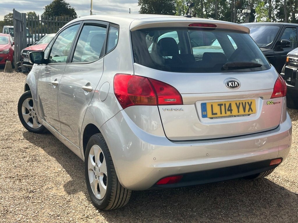 Kia Venga 1.6 3 Mpv Euro 5 Sat Nav 123 Bh Silver #12