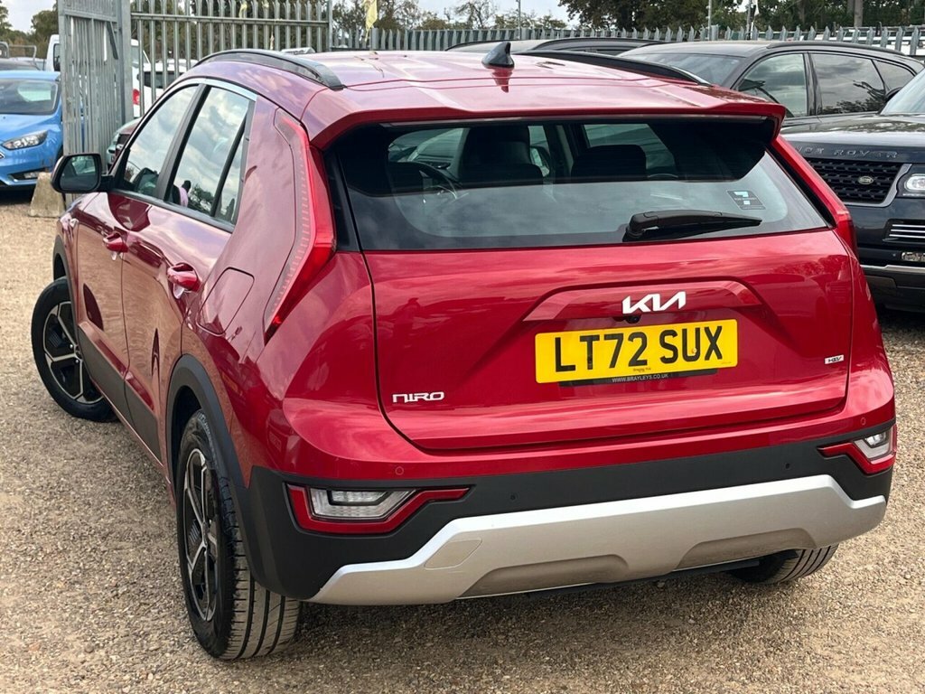 Kia Niro Suv Red #5