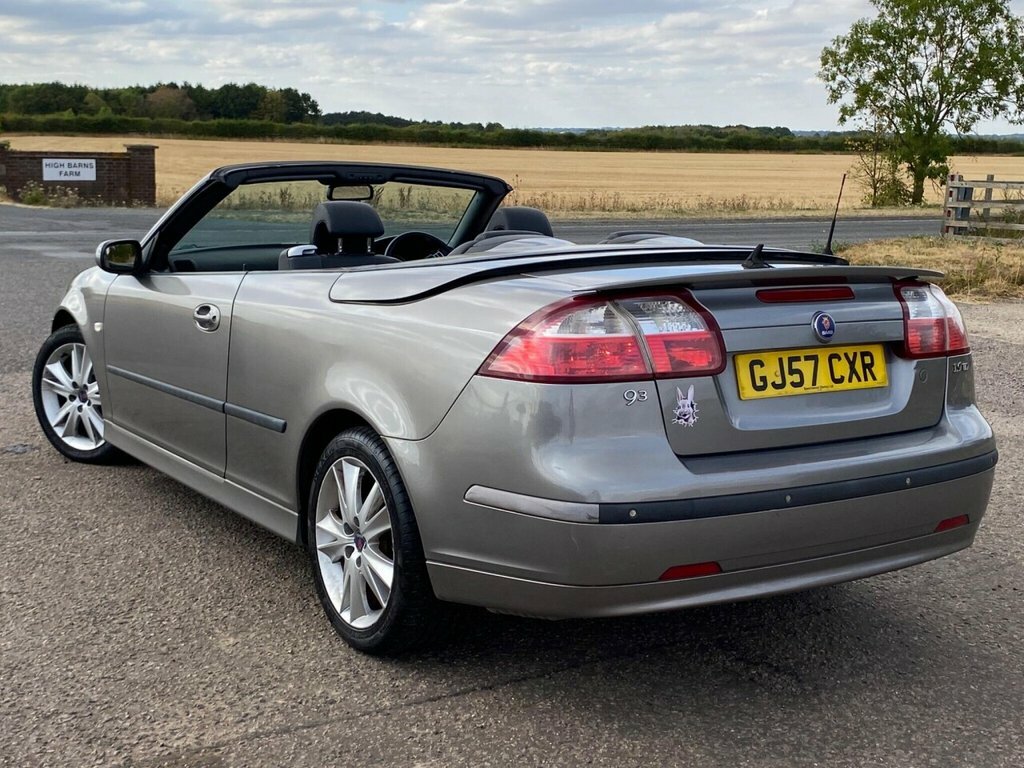 Saab 9-3 Convertible GJ57CXR Grey #6