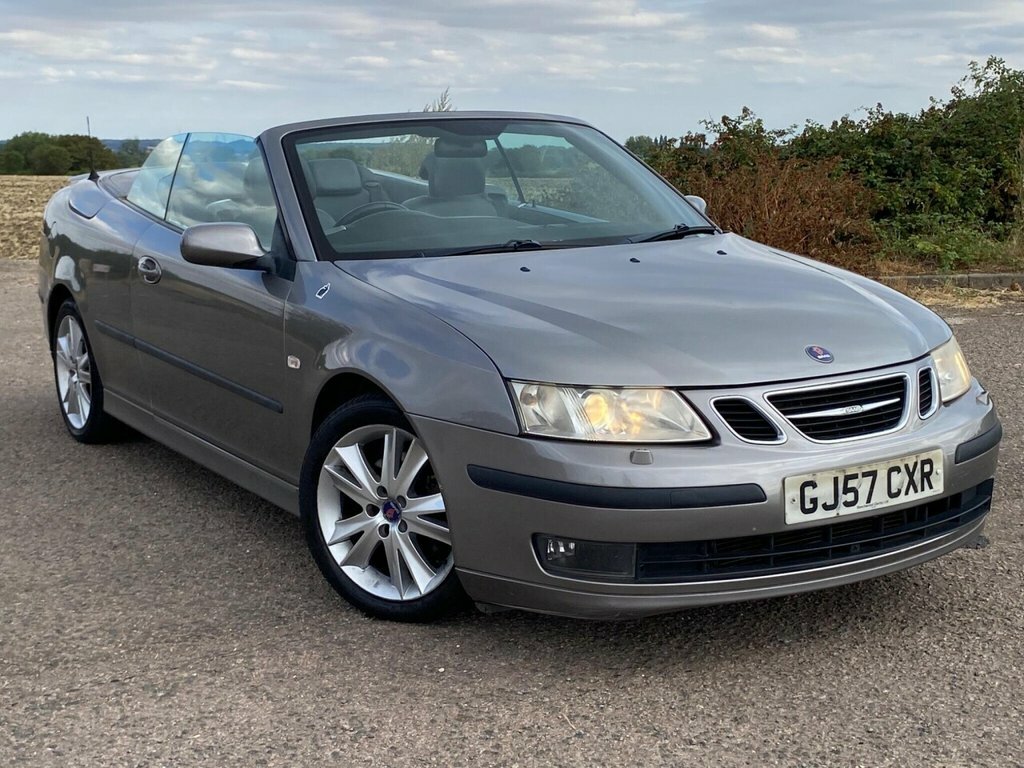 Saab 9-3 Convertible GJ57CXR Grey #5