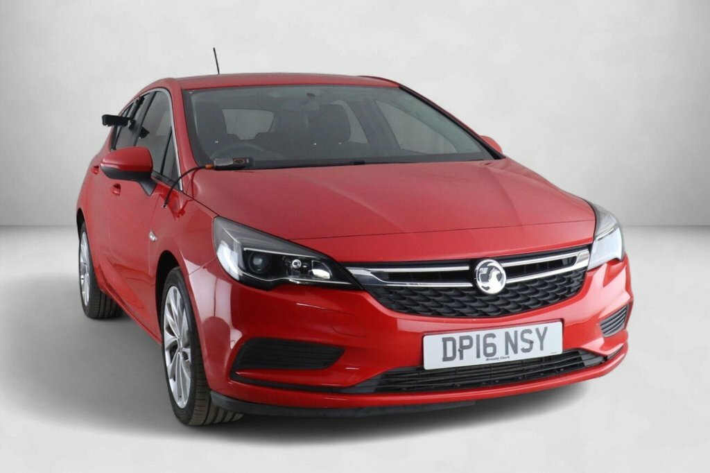 Vauxhall Astra Hatchback DP16NSY Red
