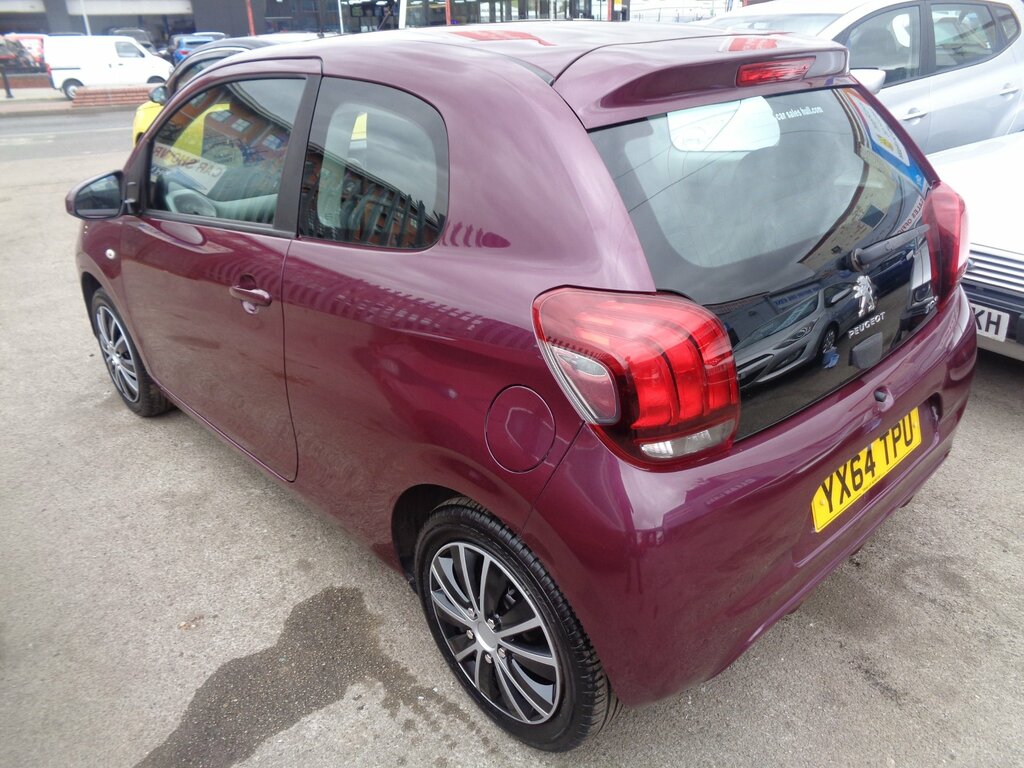 Peugeot 108 1.0 Vti Active Hatchback Euro 5 Purple #3