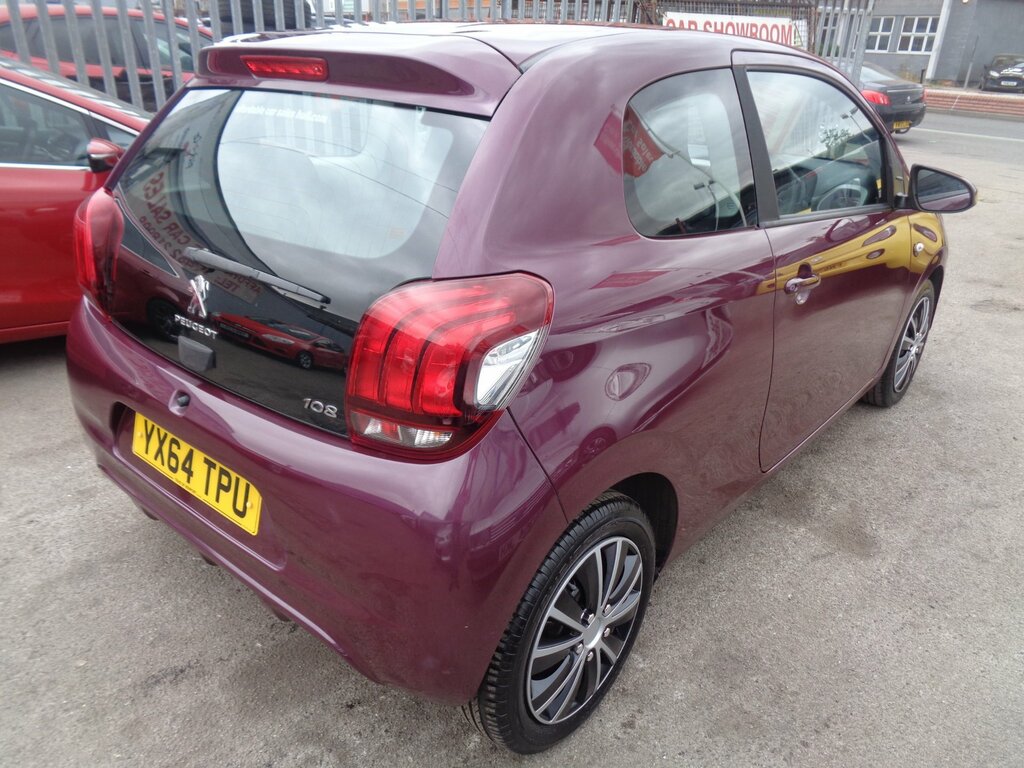 Peugeot 108 1.0 Vti Active Hatchback Euro 5 Purple #4