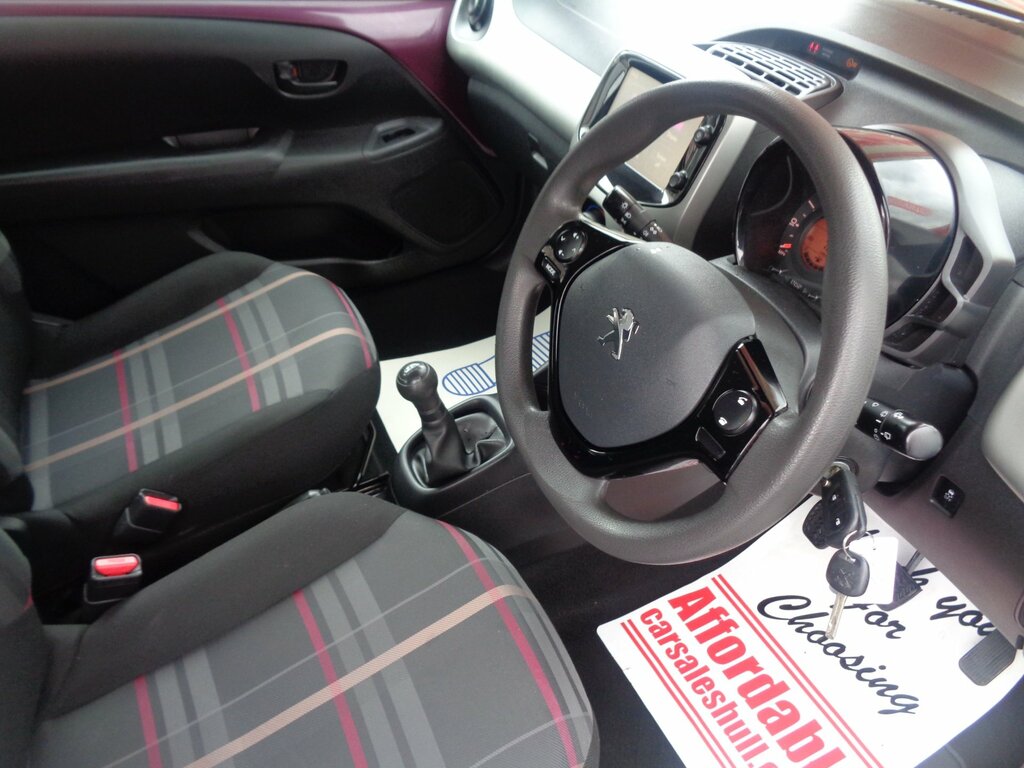 Peugeot 108 1.0 Vti Active Hatchback Euro 5 Purple #6