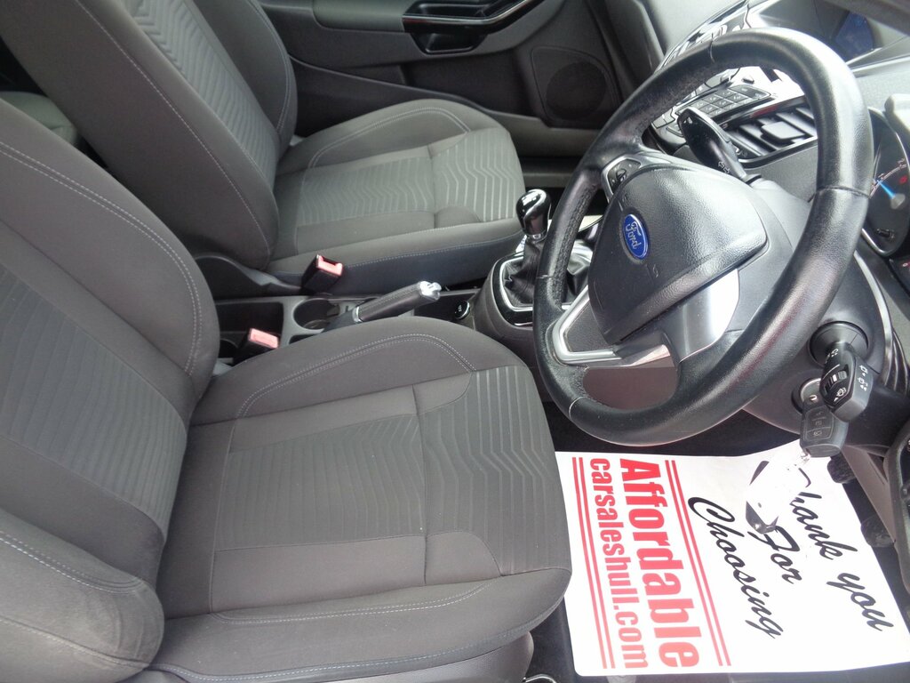 Ford Fiesta 1.25 Zetec Hatchback Euro 6 82 Blue #5