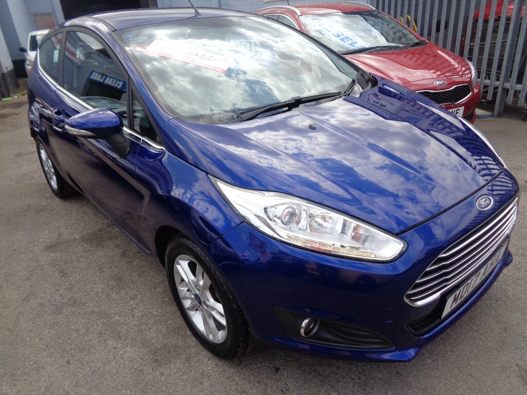 Ford Fiesta 1.25 Zetec Hatchback Euro 6 82 Blue