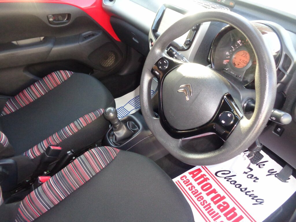 Citroen C1 1.0 Vti Feel Hatchback Euro 6 6 Red #5